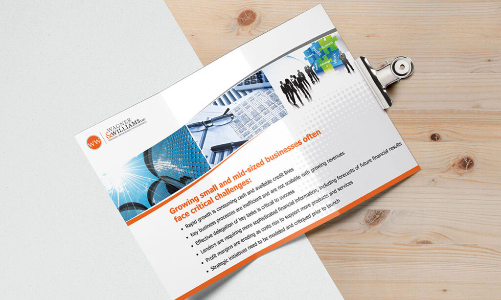 trifold brochure